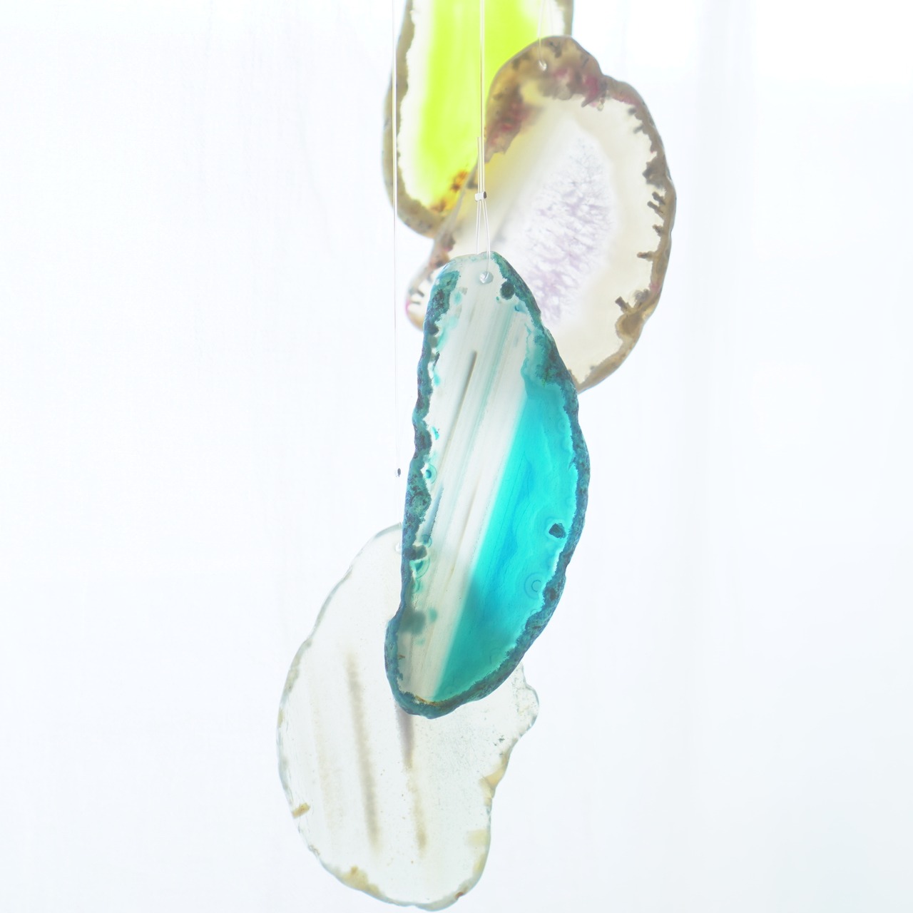 Mermaid Treasure - アゲートヒーリングチャイム / Agate Sun Catcher Wind Chime 037