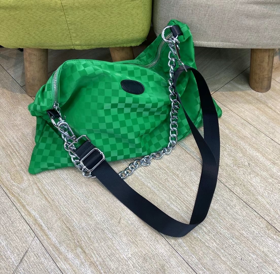 ブロックチェックバッグ　AS19-241