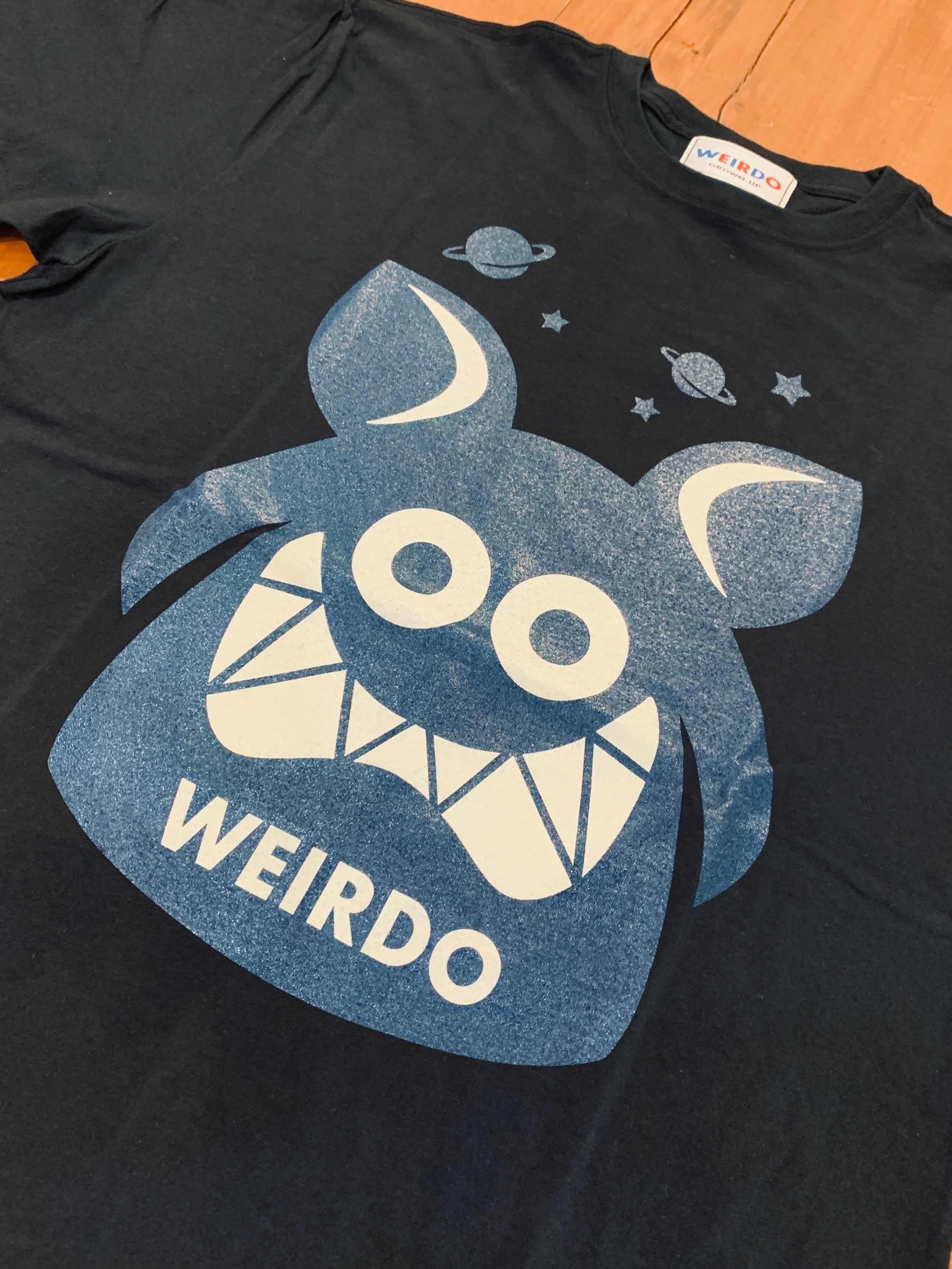 ウィアードweirdo WEIRDO】ウィアード WEIRDO FINK - S/S T-SHIRTS (BLACK/BLUE) メンズT