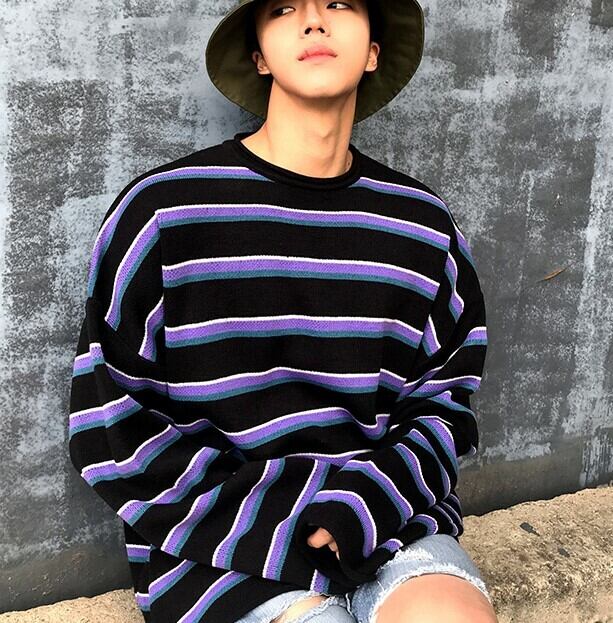 全2色 ロンT カットソー ボーダー カジュアル おしゃれ