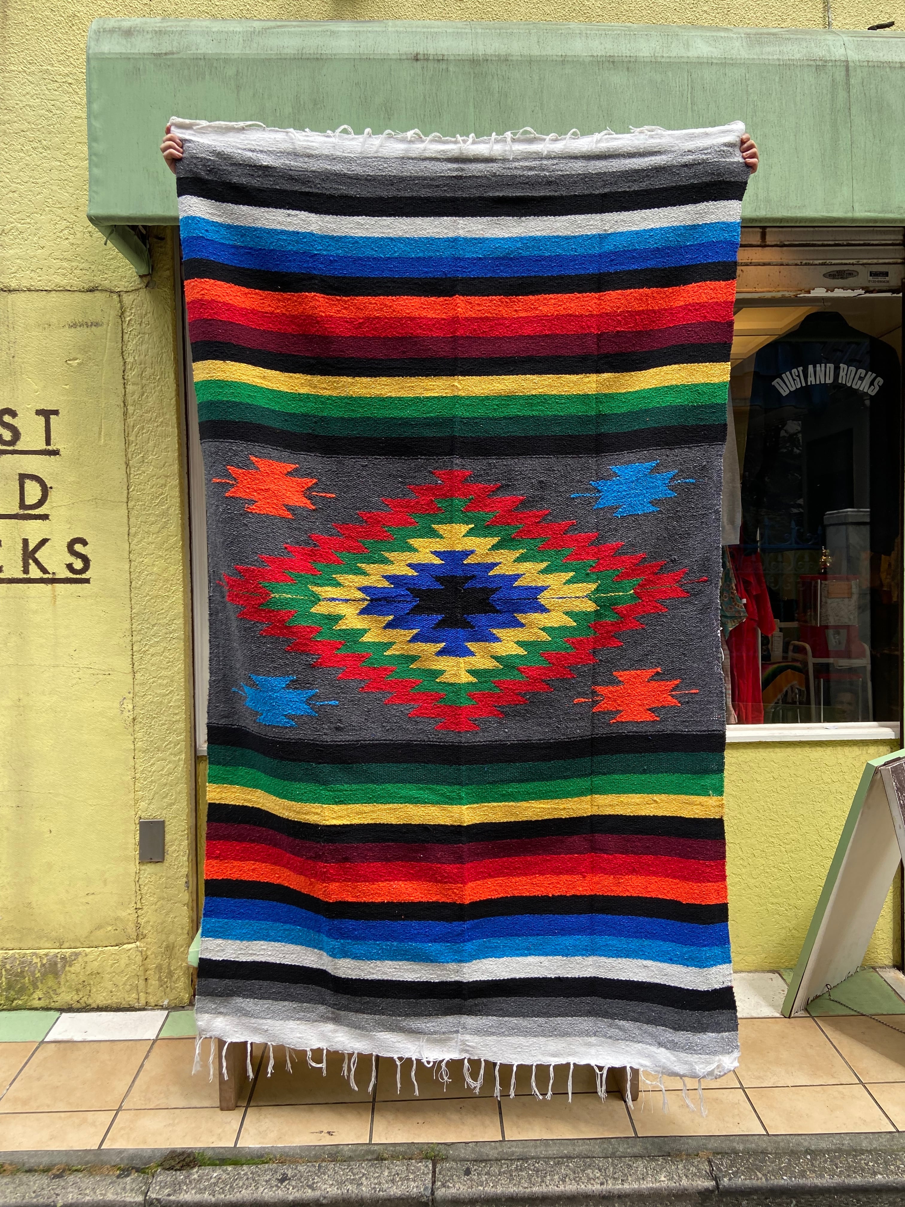 メキシカンラグ/ラージダイアモンドデザイン