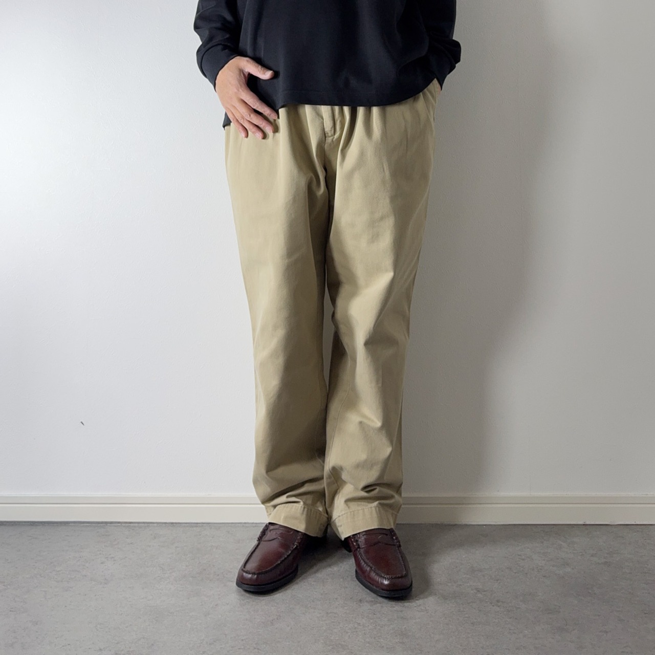 Polo by Ralph Lauren POLO CHINO "ANDREW" beige W34.5L29相当 古着 - 18