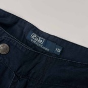 Polo by Ralph Lauren ポロ ラルフローレン ワッペン 刺繍入り ショートパンツ ハーフパンツ 170 /ネイビー/ナイガイ