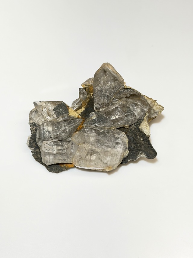 クォーツクラスター【ML-0101】インド Udasu valley