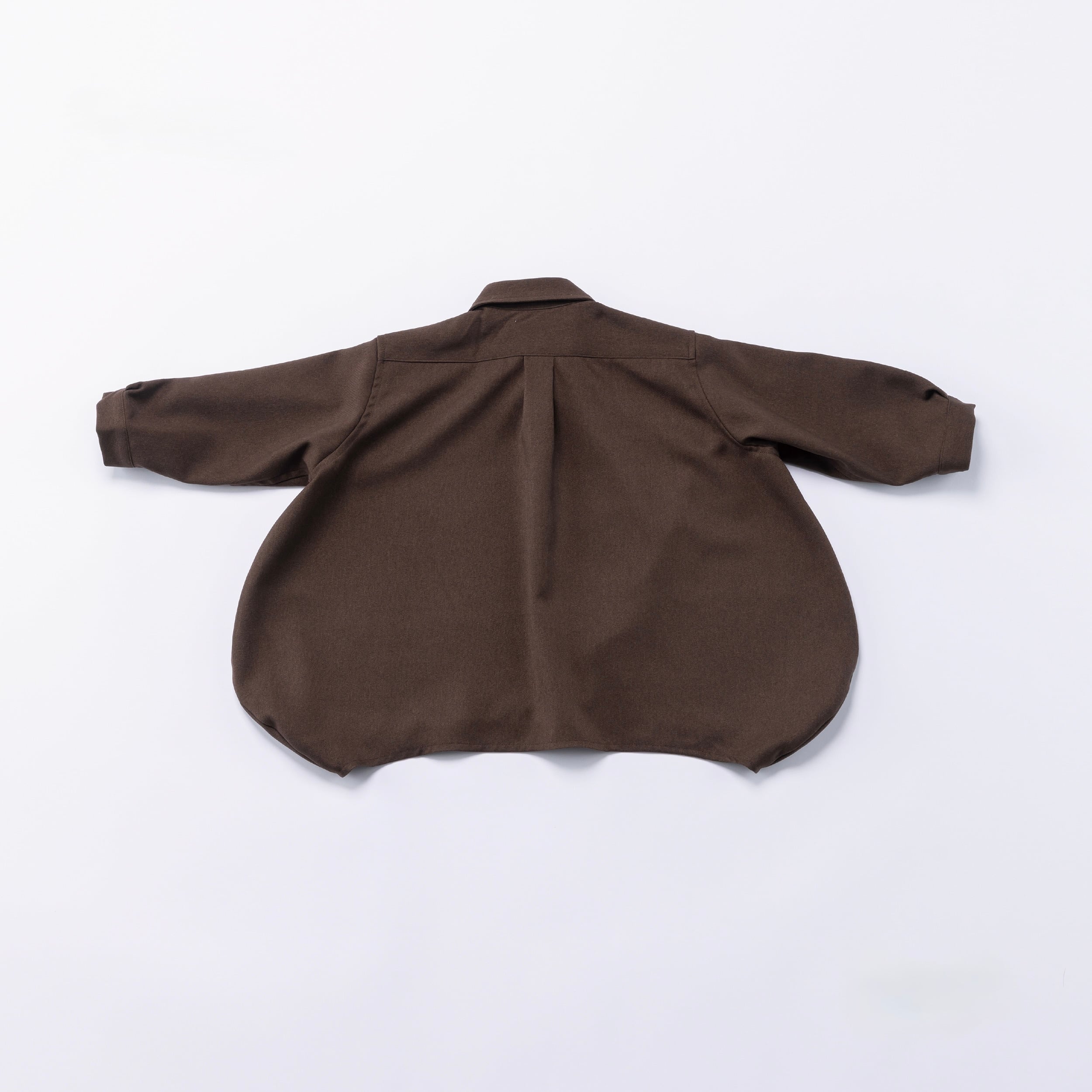 nunuforme 26AW 】 サークルシャツ / 06-nf26-545-029 / Brown / KIDS