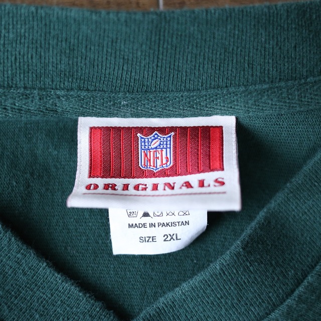 "NFL" green bay packers XXL over silhouette l/s tee