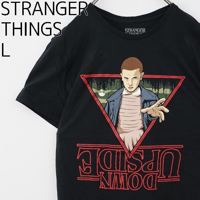 STRANGER THINGSストレンジャーシングス映画Tシャツ大判プリント