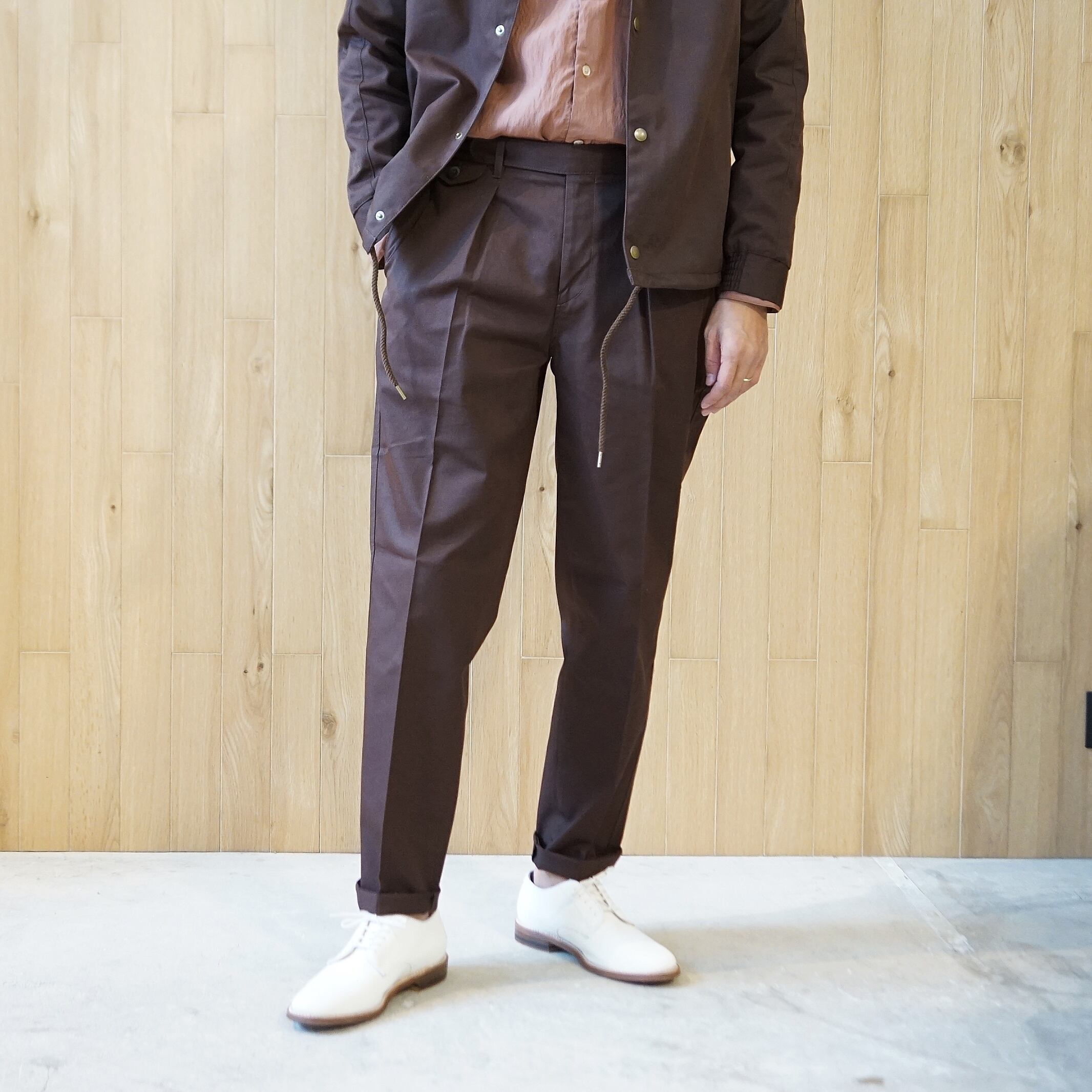 COLONY CLOTHING / ONE PLEATED PERENNIAL TROUSERS / CC20FW-PT02（SALE）
