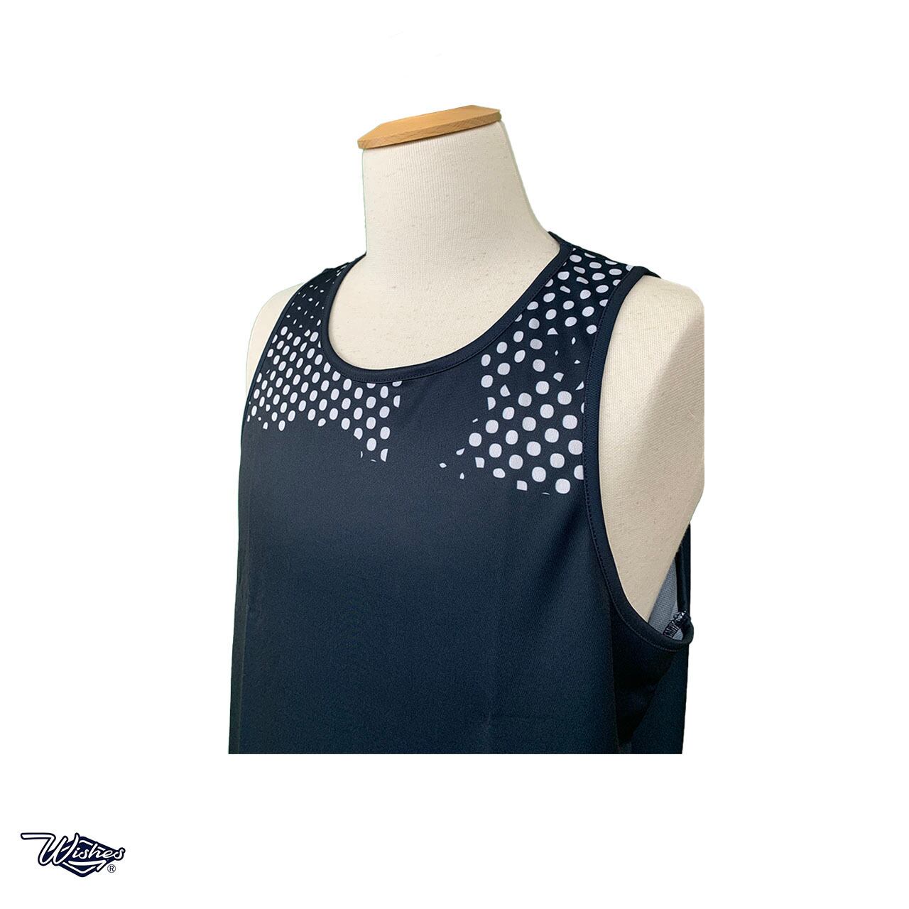 【現品限り】“wishes”タンクトップ(M) NVY