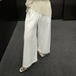 チャームデザインワイドレッグパンツ ・18424