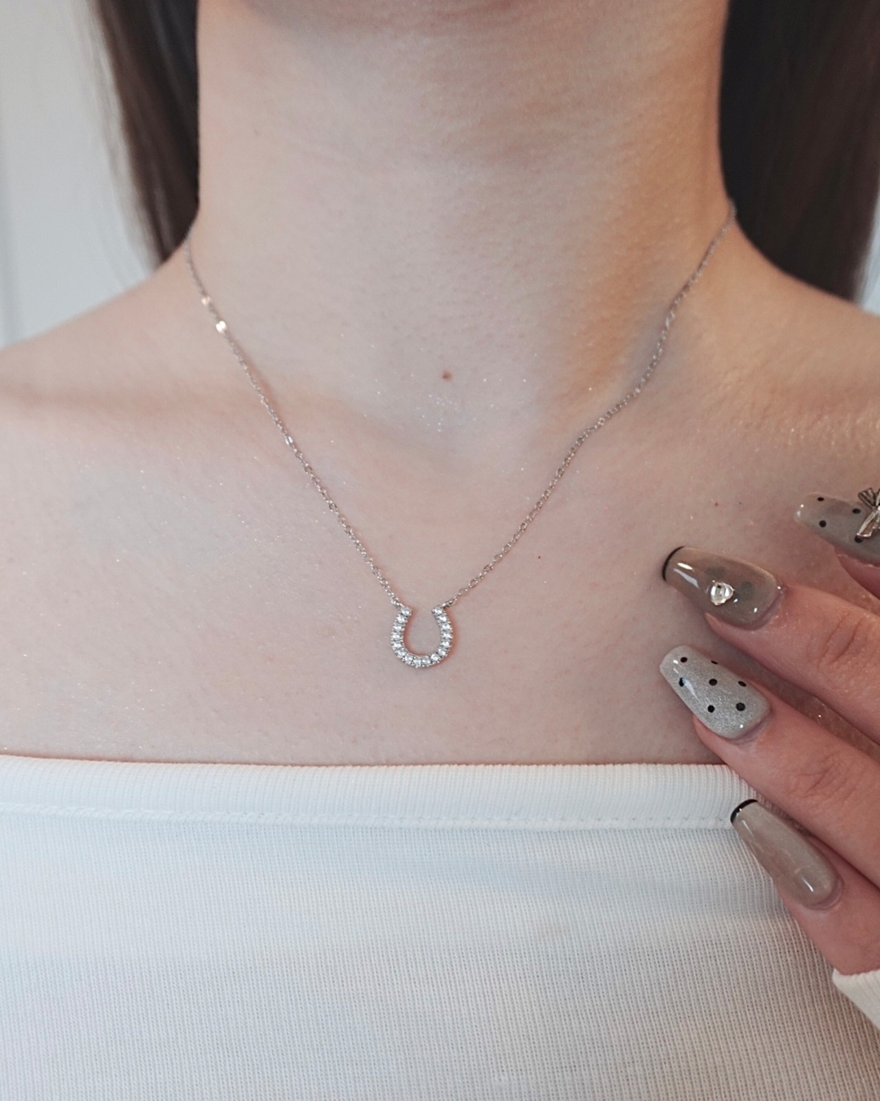 horse charm necklace