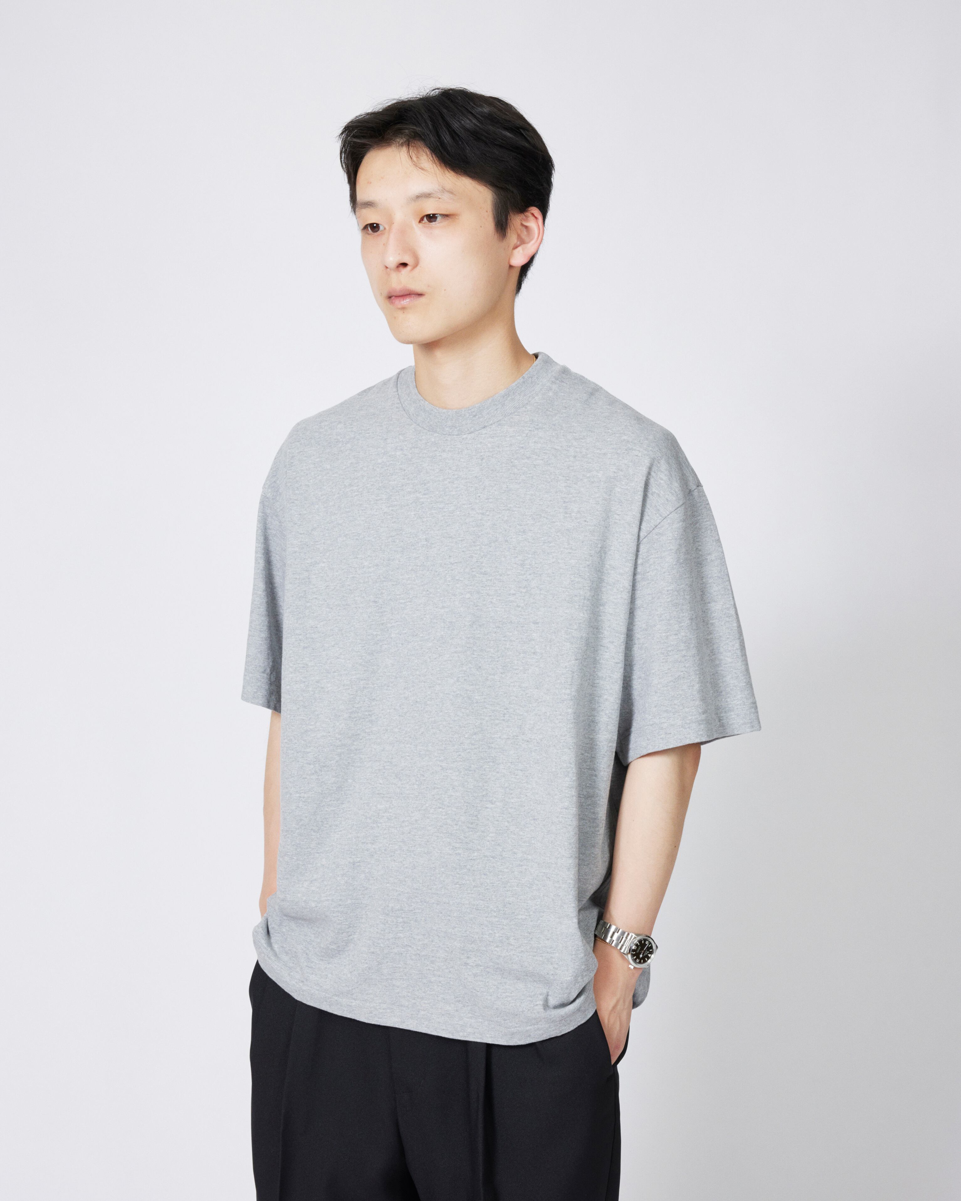 everyone Tシャツ グレー XL everyone american cotton tee shirt (H.GRAY) | everyone