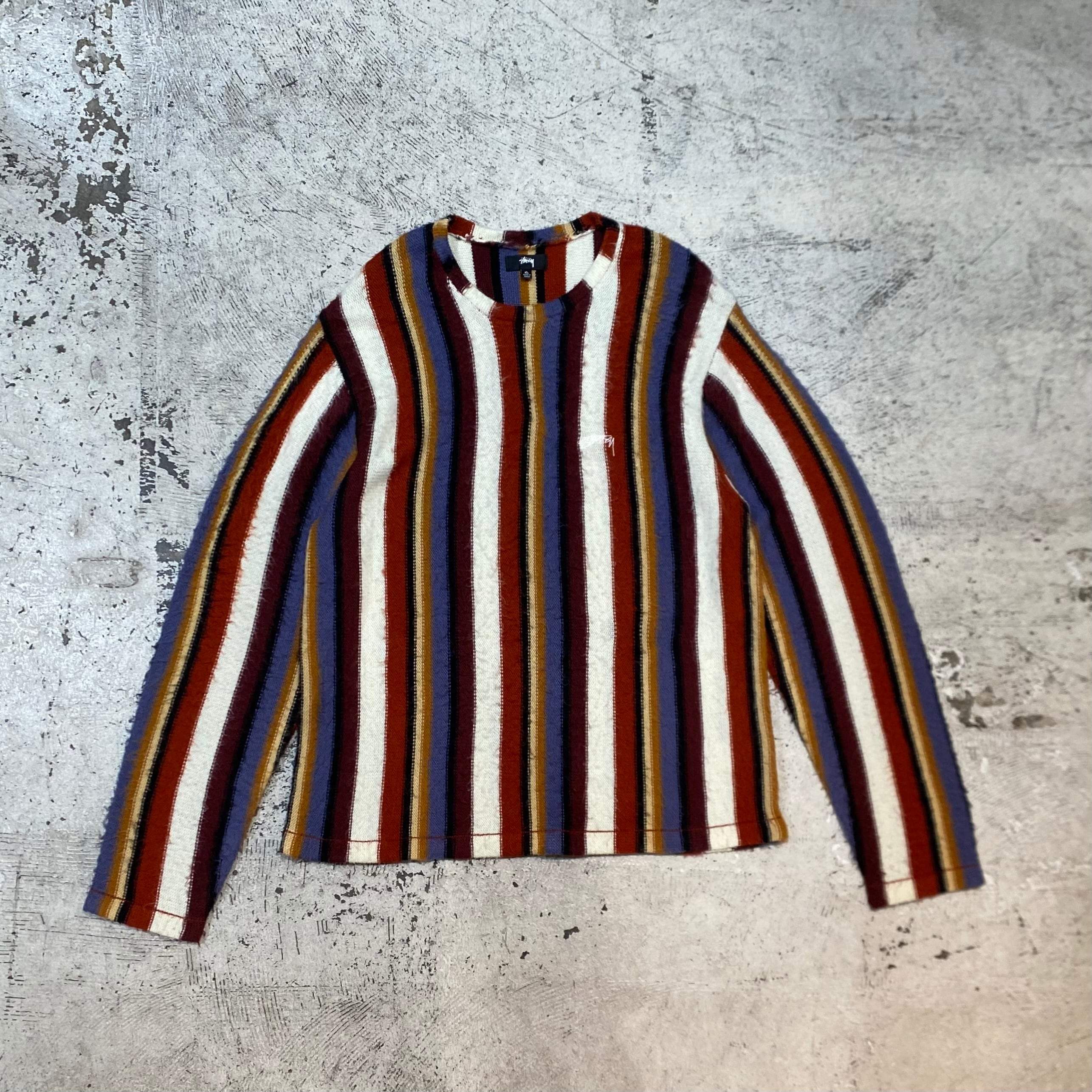 Evisen Skateboards / エビセン Fire Mohair Knit Sweater サイズL | Focal