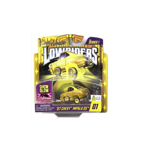 CarTuned 1:64【⑤1961 Chevy Impala】 Lowriders SHOW GLOW Series 1