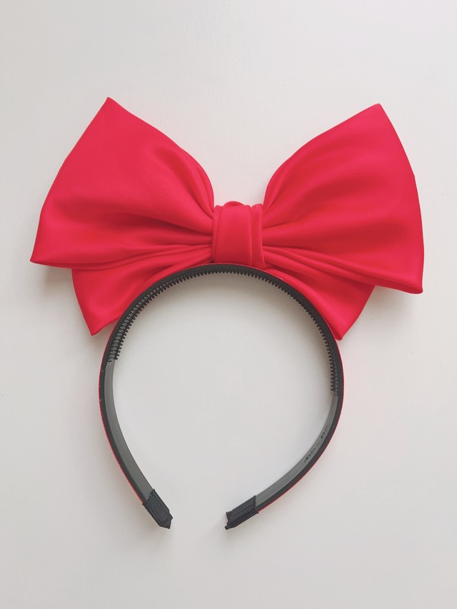 ※お洋服と同梱限定※【即納】<mini recipe>  Ribbon hair band