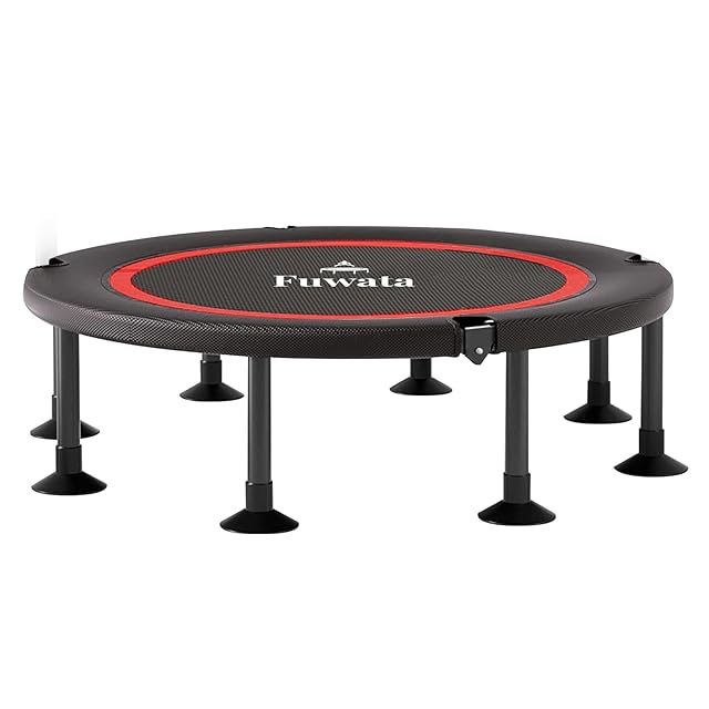 トランポリン 手摺付き 室内用 大人用 子供用 大型102cm 耐荷重150kg