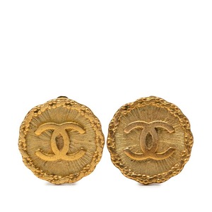 シャネル ヴィンテージ ココマーク イヤリング ゴールド メッキ レディース CHANEL 【中古】