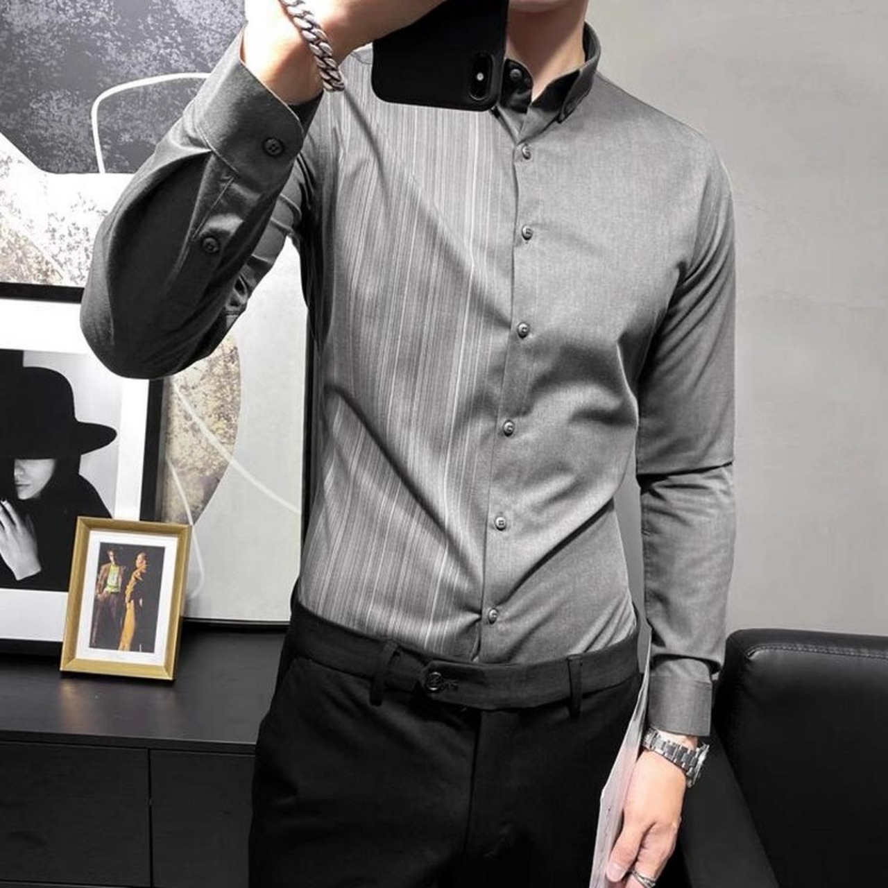 business formal wear shirts 00077