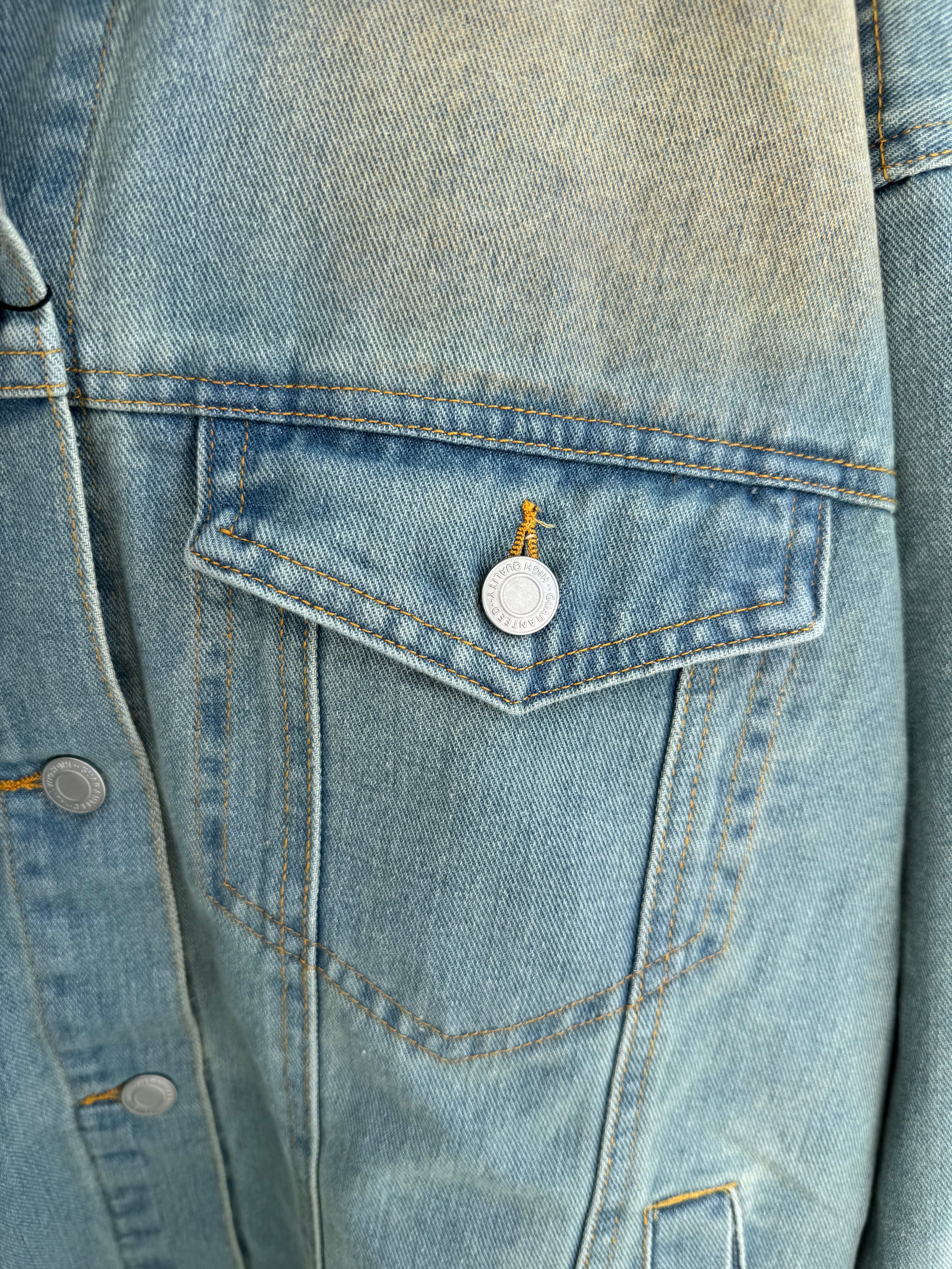 【mapuaコラボパッチ】レディースデニムジャケット ¥8,600(9,460)