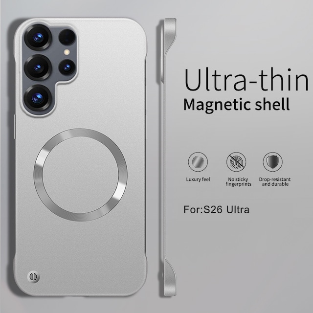 ◆Galaxy S26/S25/S24/S23/S22/Plus/Ultra◆ Thin Matte Metal Paint Phone Case / シン マット メタル ペイント スマホケース