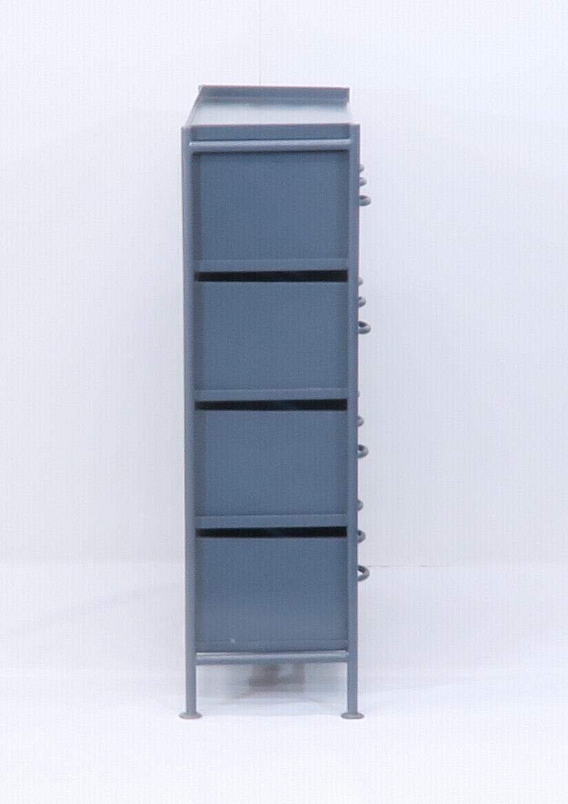VERTICAL 12 DRAWERS CHEST - GRAY / 縦型 アイアンチェスト 12杯 