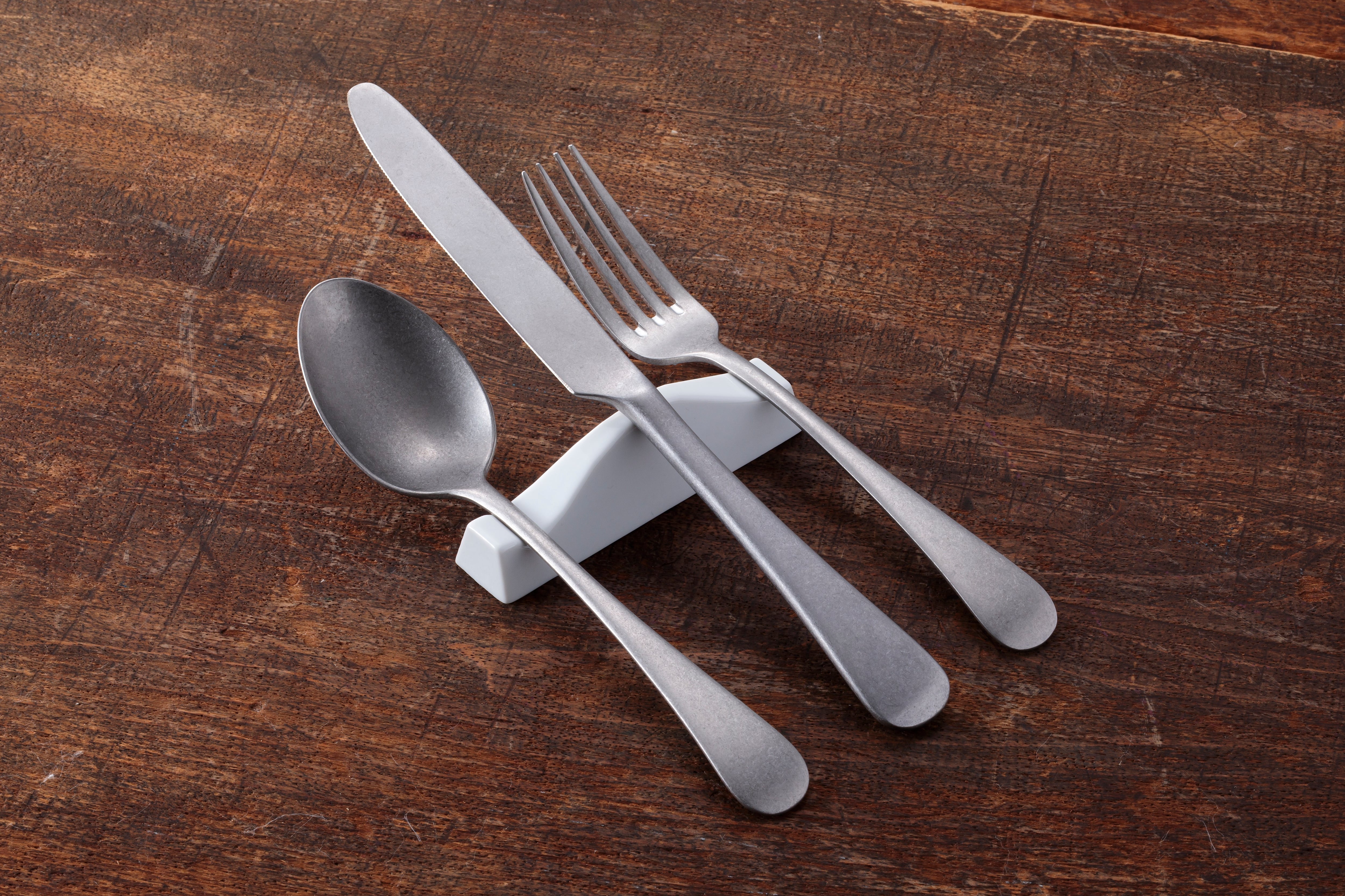 馬型カトラリーレスト 5個セット フランスアンティーク 動物型メタル