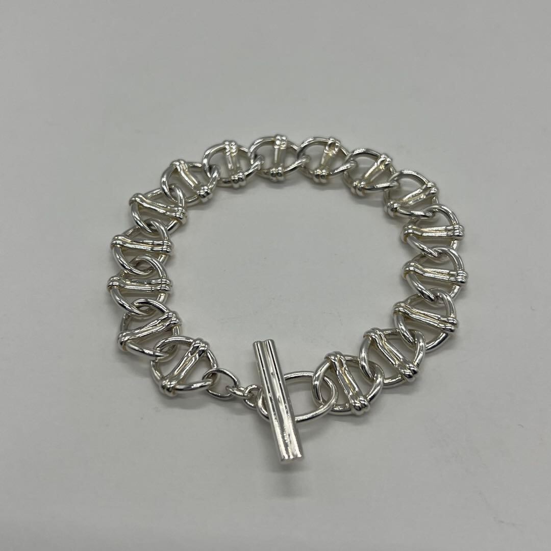 グッチ GUCCI アンカーチェーン トグル ブレスレット SV925 オールド