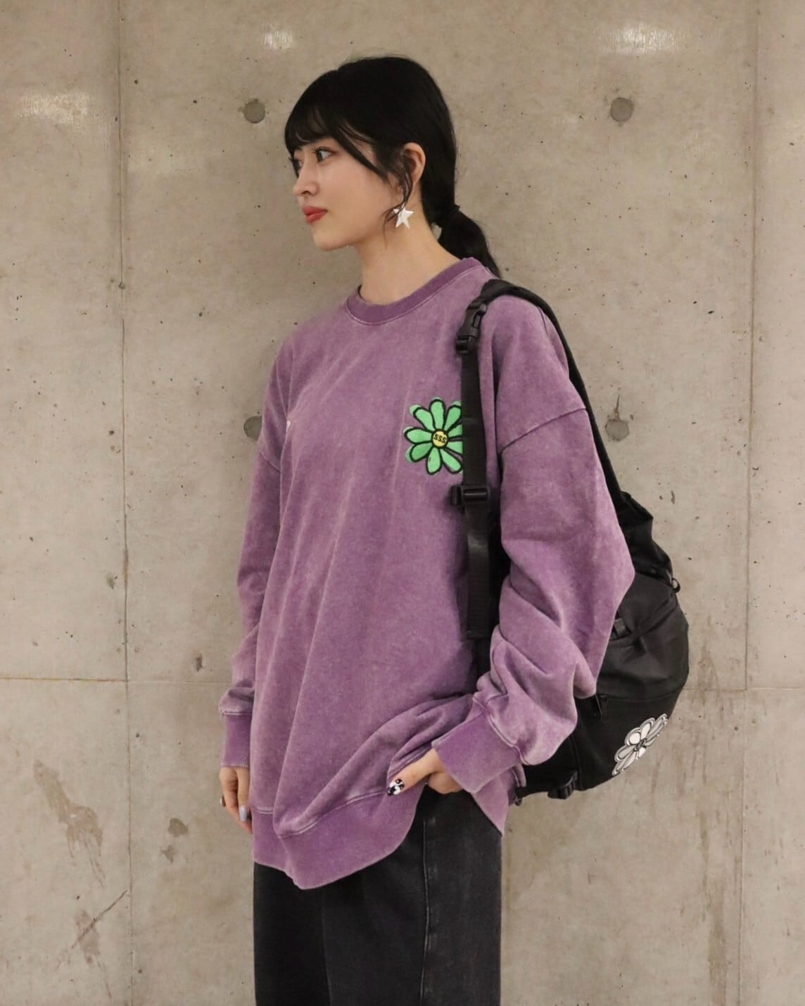 purple wash flower 【sweat】 | ssssattimous