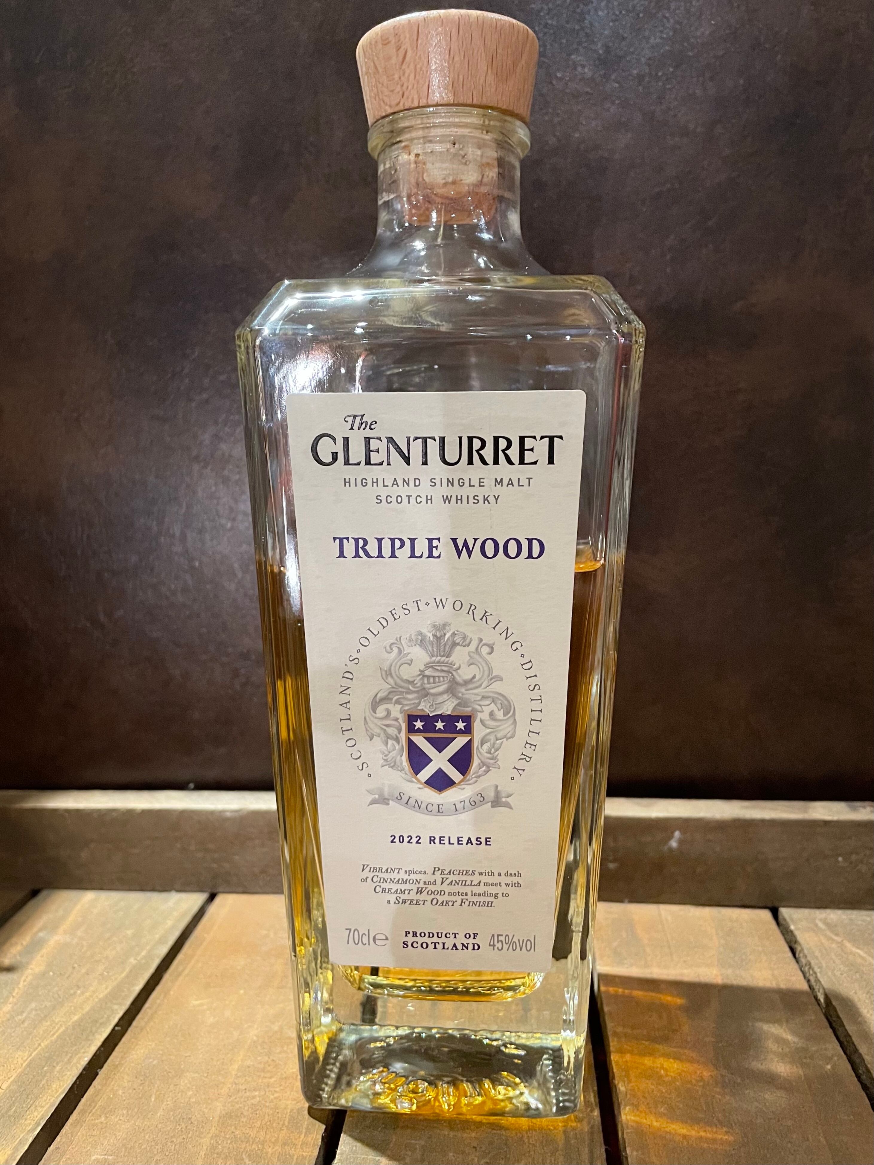 グレンタレット　トリプルウッド　45％　50ml