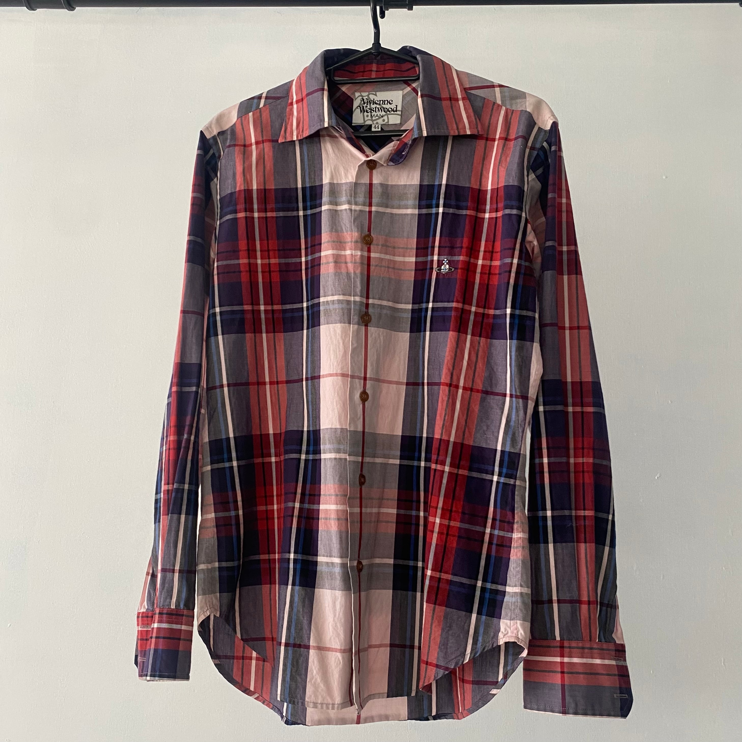 ヴィヴィアンウエストウッド チェック シャツ Vivienne Westwood MAN