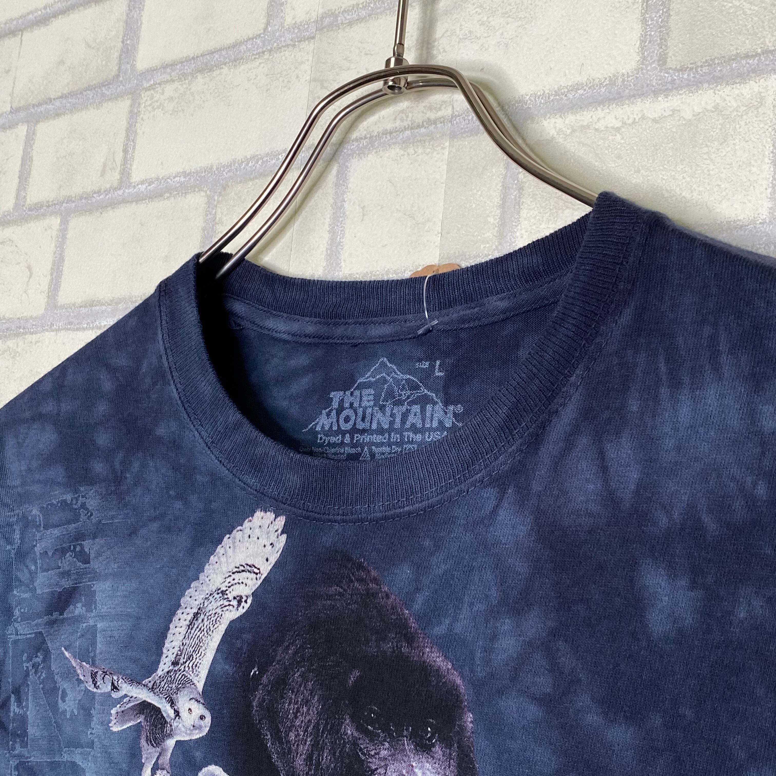 THE MOUNTAIN 半袖Tシャツ L プリント コットン100% | 古着屋OLDGREEN