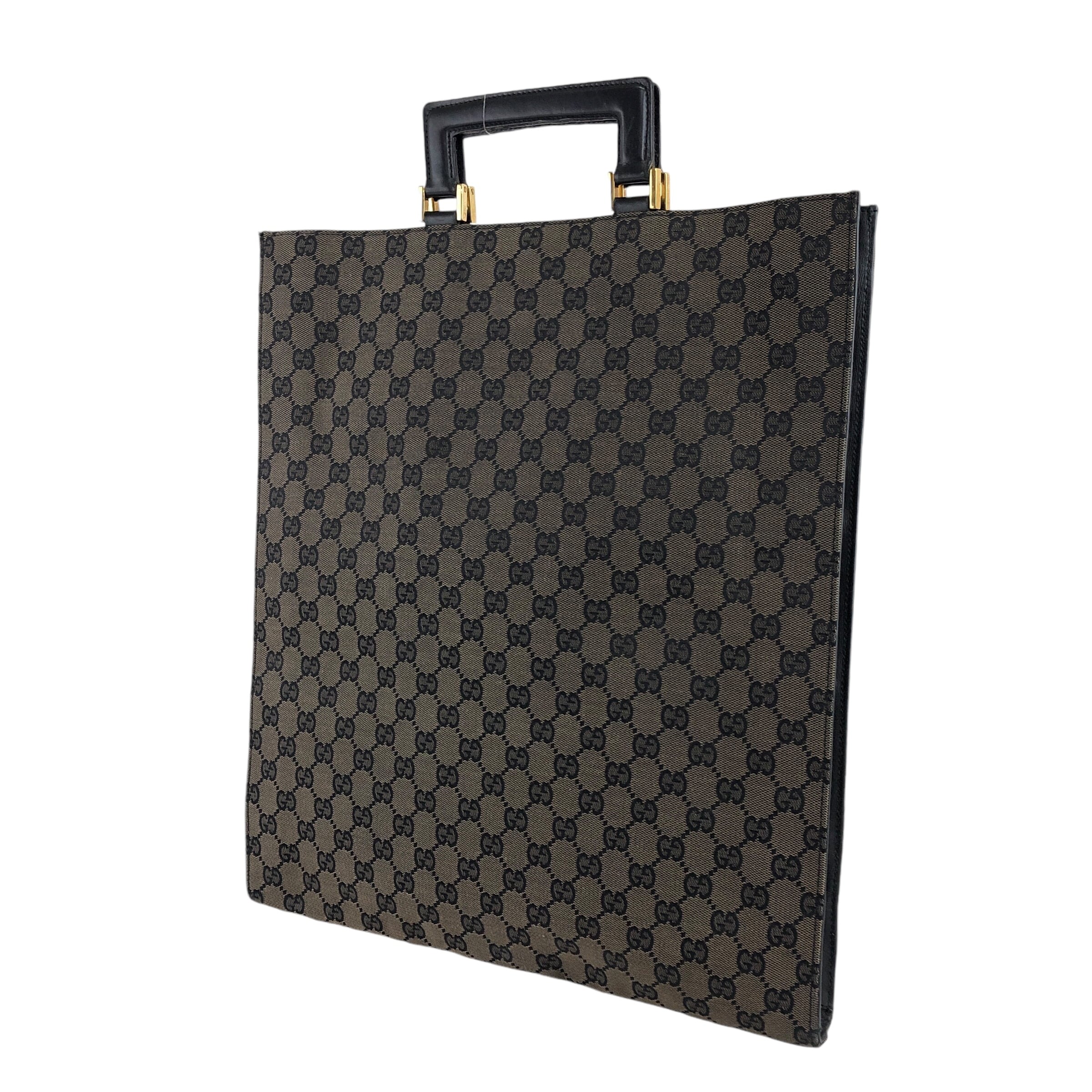 GUCCI グッチ GGキャンバス ハンドバッグ ブラウン vintage