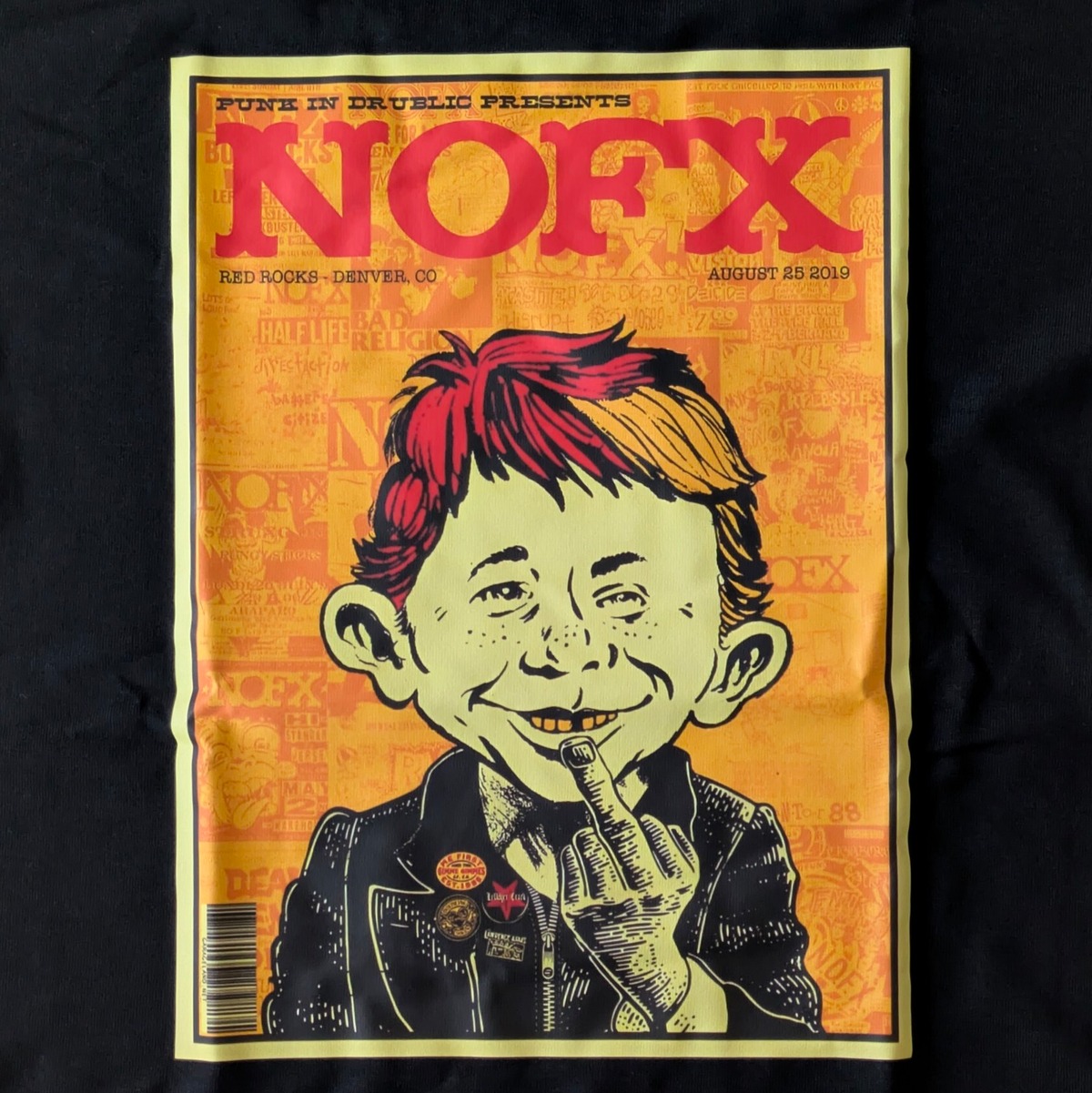 NOFX（ノーエフエックス）】MAD アルフレッド・E・ニューマン / バンド 