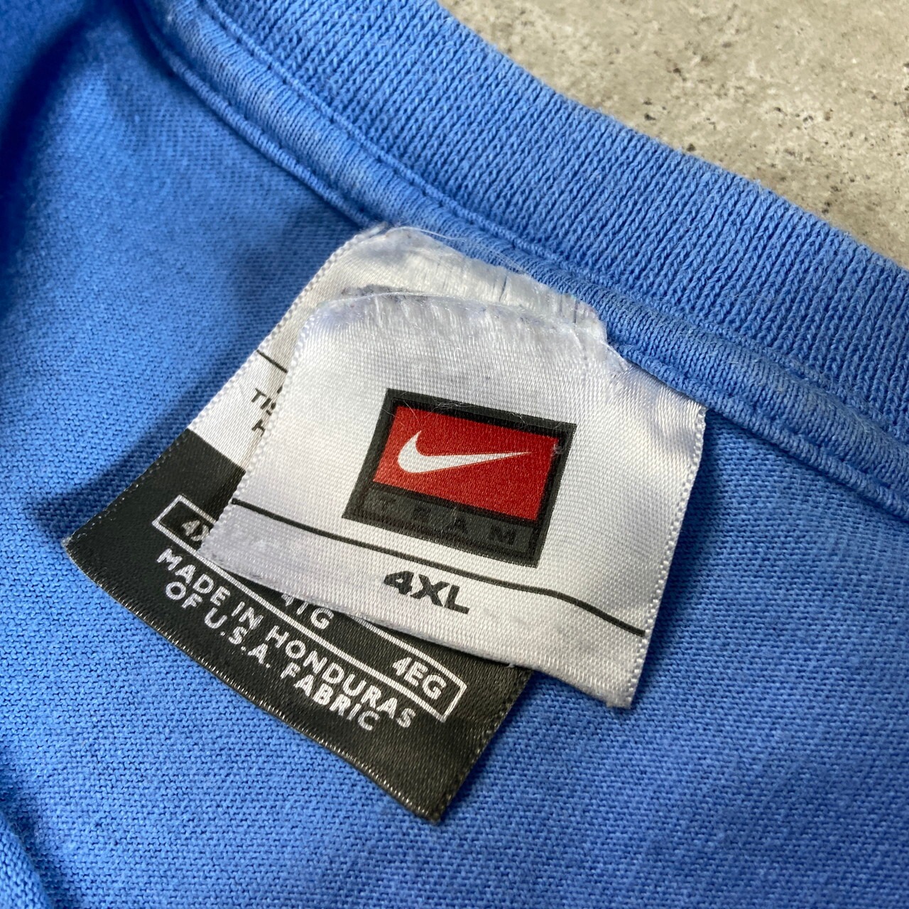 スーパービッグサイズ 00年代 NIKE TEAM ナイキ ワンポイントロゴ刺繍 
