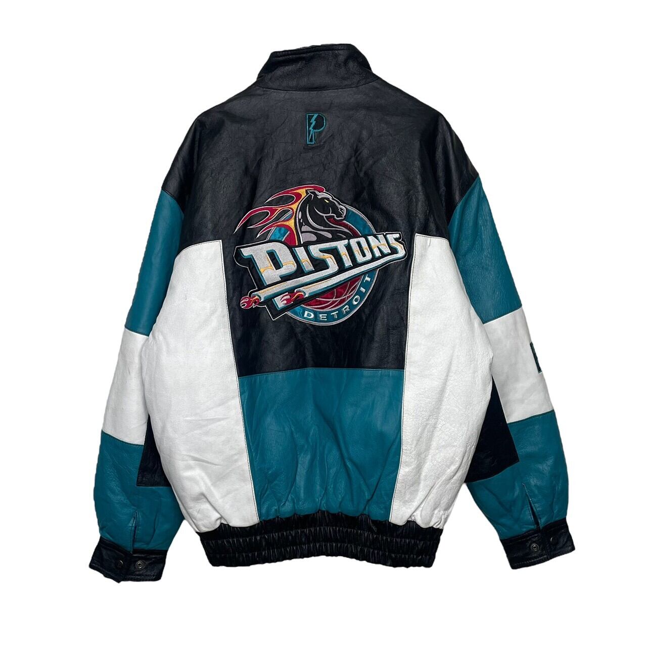 PRO PLAYER NBA レザージャケット L（XL相当） 刺繍 ワッペン | 古着屋  