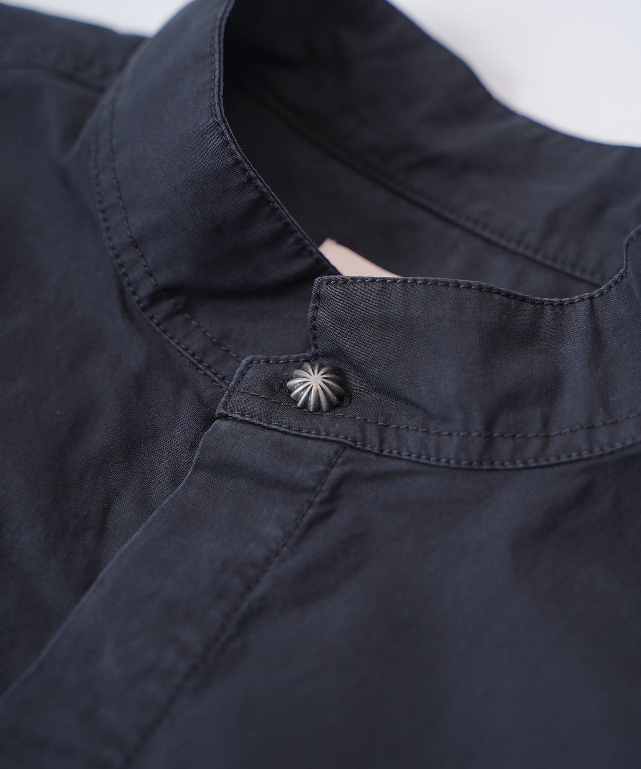 Cotton Stand Collar Shirts［HSS003］
