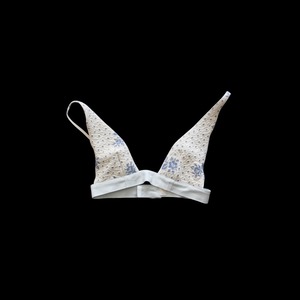 Re; project / 【Bra Bustier meets Denim】1970s French Flower Jacquard