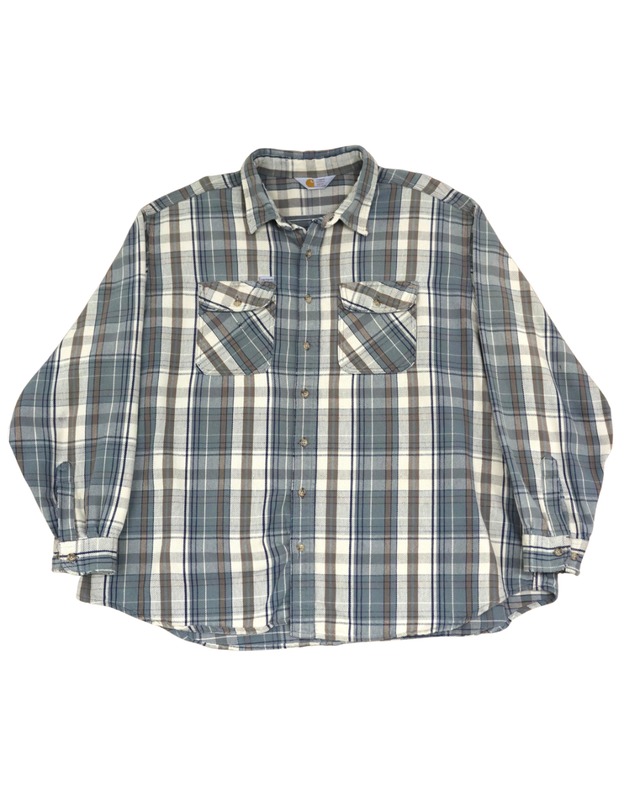 Carhartt flannel shirt fits 2XL