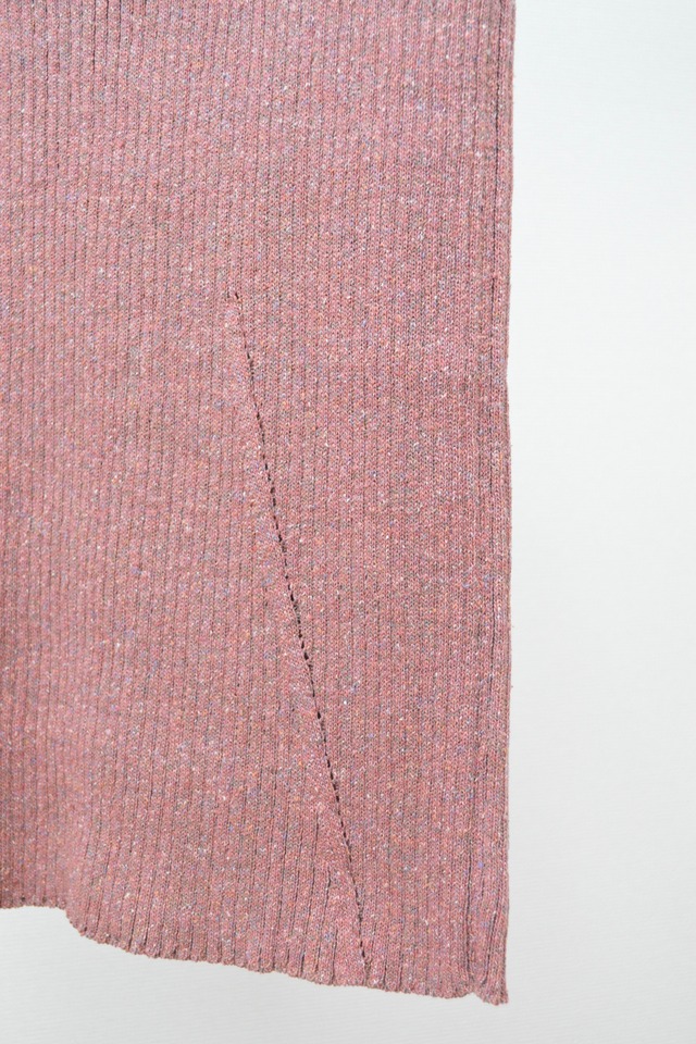 501-NT-002・Plating 2way rib tank / C/♯mouve