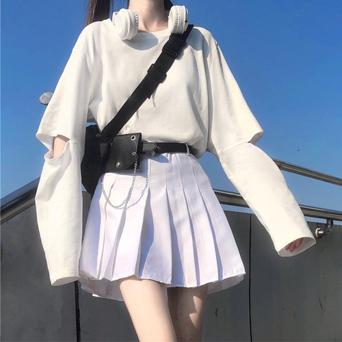 ✞ Tシャツ シャツブラウスラウンドネックベーシック大人女子☆ ロング ✞ゴスロリ SM ミリ 甘ロリ クラロリ 和ロリ エレガント 黒ロリ 姫ロリ 華ロリ BB-BB79446787964
