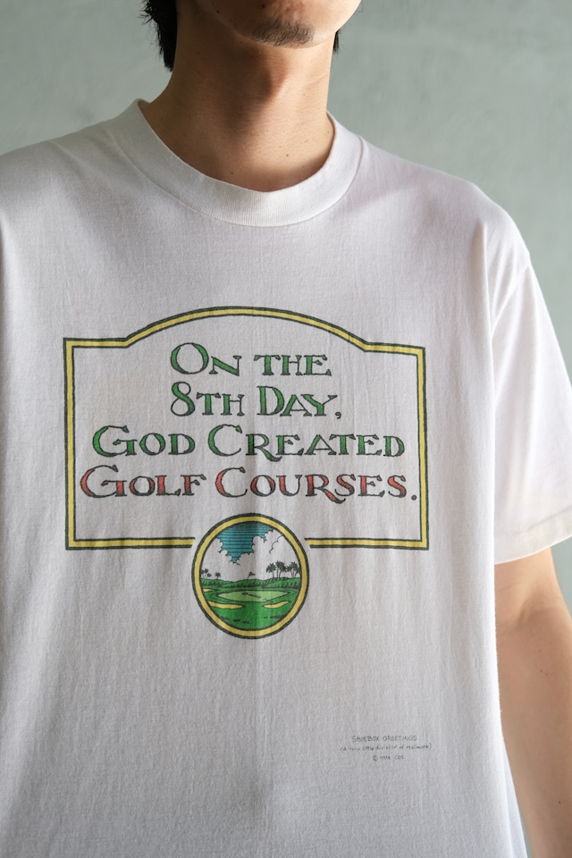 Utah/"GOLF" print tee