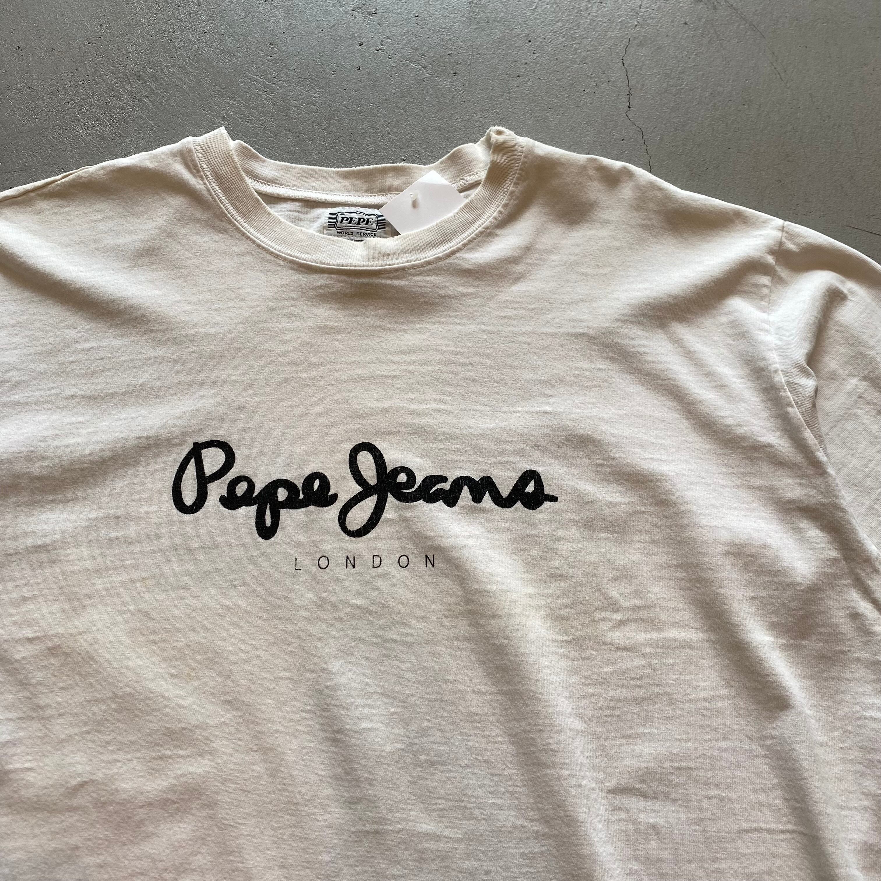 90s PEPE JEANS logo print T-shirt【高円寺店】 | What