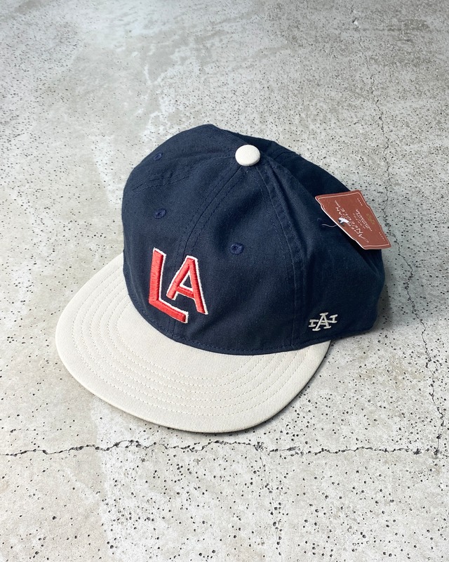 American needle｜Line Out "LA ANGELS" (Navy/Natural)
