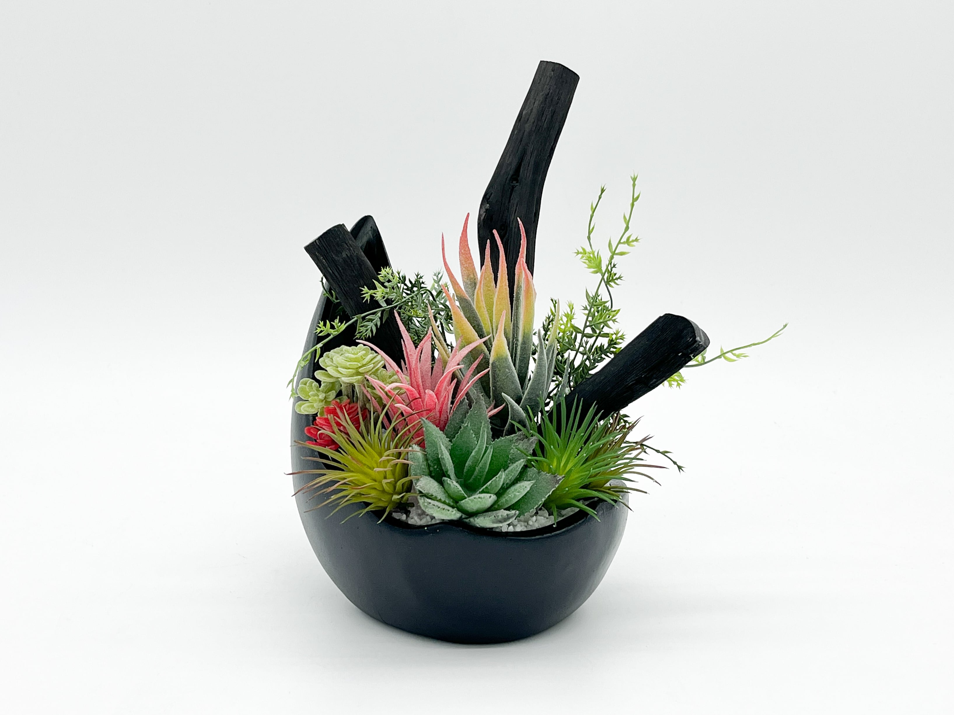 紀州備長炭 インテリア 『三日月』 置物 オブジェ 消臭 調湿 | サウス