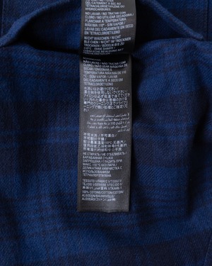 〈BALENCIAGA〉Reversible shirt