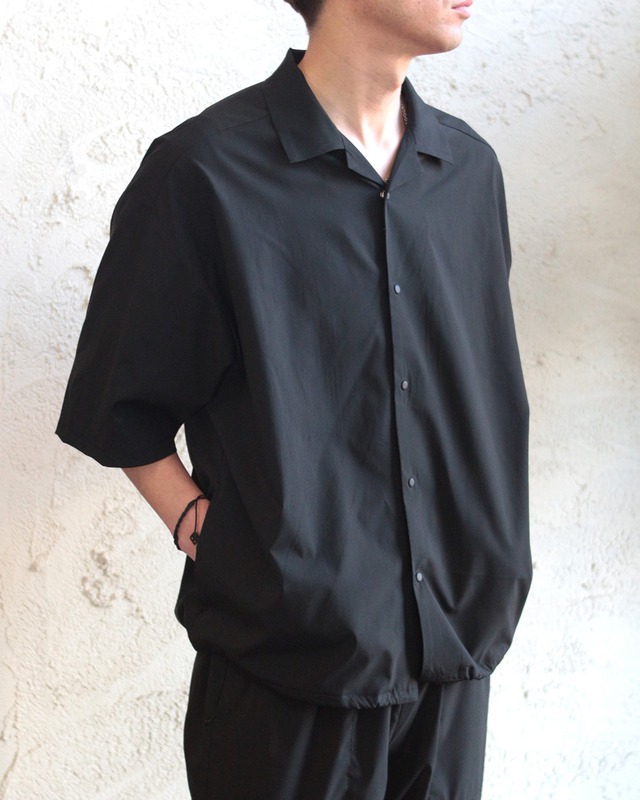 【Highdrop】コンパクトサーフェイス 半袖オープンカラーシャツ　(260215)