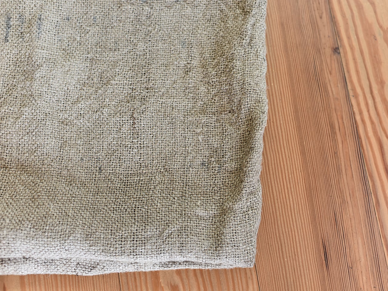 コーヒー豆が入っていた大きな麻袋 *アンティーク