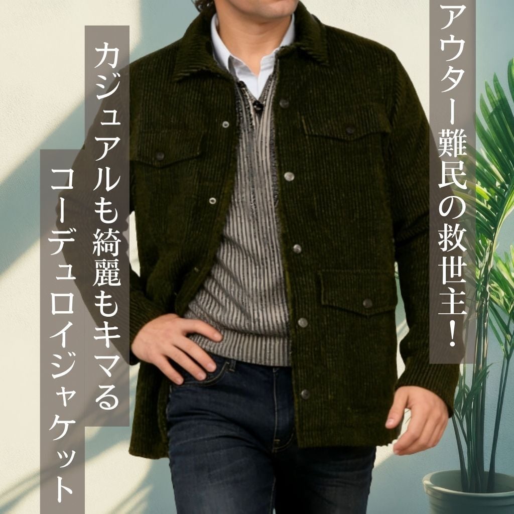 ベルテッドサファリジャケット 3色展開 | Buona Vita(ボナヴィータ)