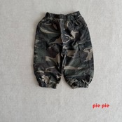 韓国子供服 / pie / 26Autumn /カモフラパンツ/ 秋服 /パンツ*XS~XL *