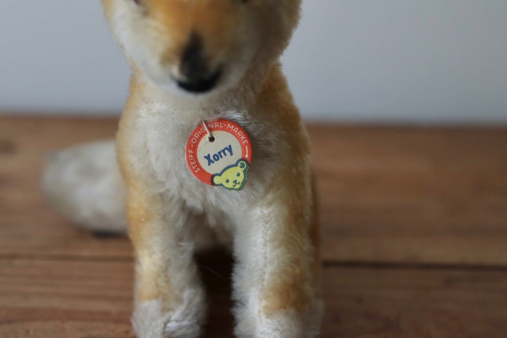 アンティーク シュタイフ きつね Xorry 17㎝